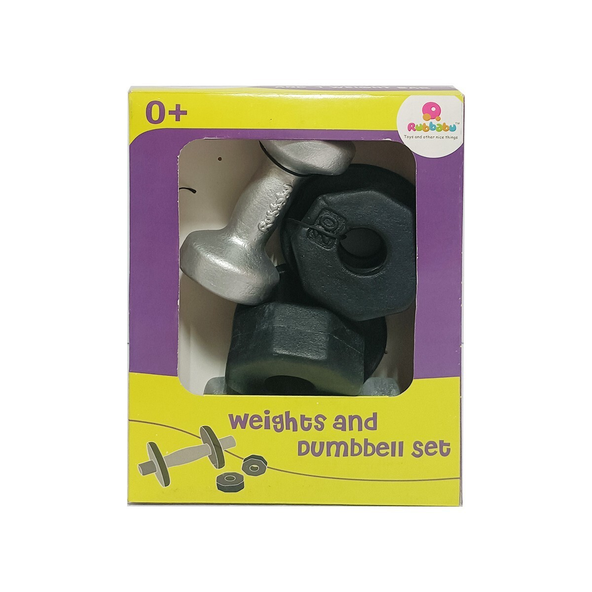 Rubbabu | Weights and Dumbbell Set