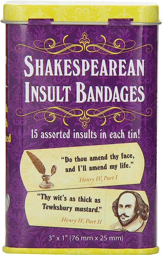 Shakespearean Insult Bandages