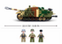 Sluban Bricks | WW2 STUG III Armoured Fighting Vehicle B0858 524 PCS