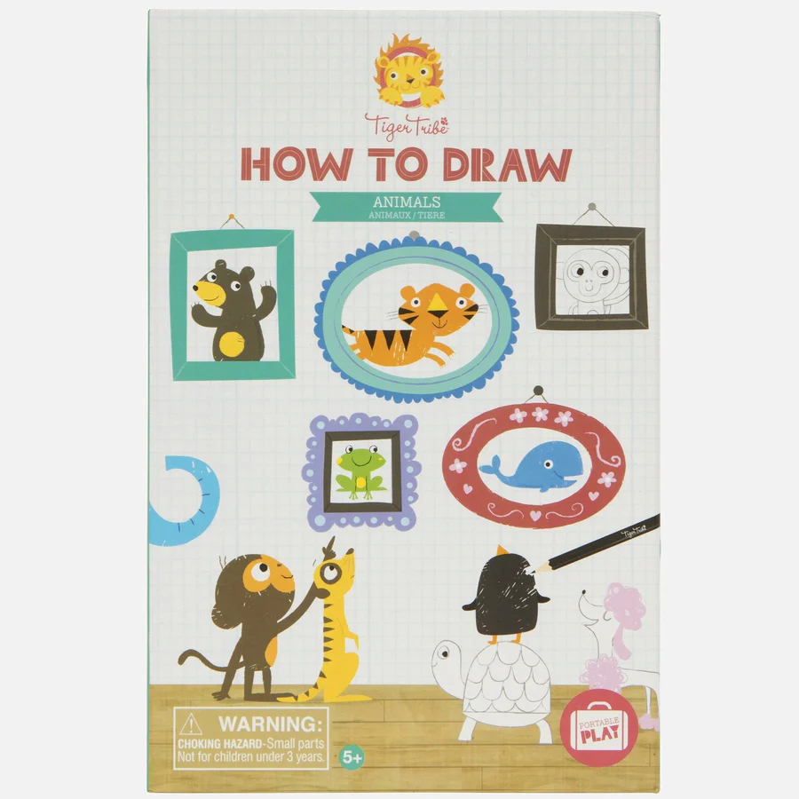 Tiger Tribe How-to-Draw | Animals