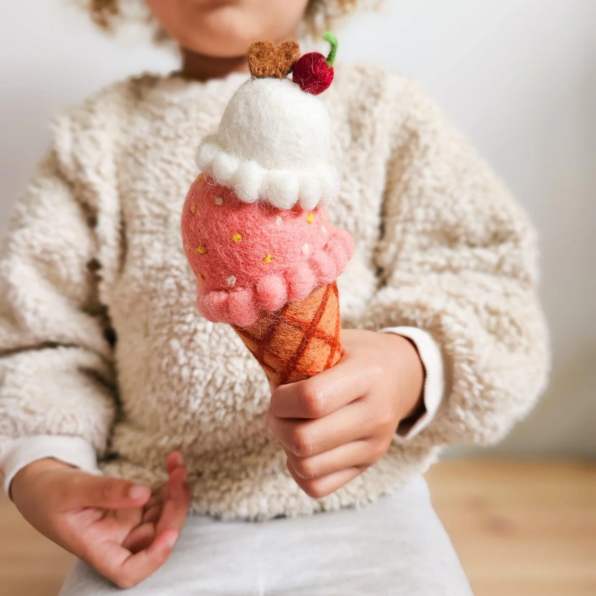 Tara Treasures | Felt Watermelon and Coconut Sorbet