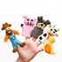 Tara Treasures | Felt Finger Puppet Set Old MacDonald Farm Animals