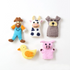 Tara Treasures | Felt Finger Puppet Set Old MacDonald Farm Animals