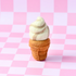 Tara Treasures | Felt Vanilla Soft Serve Ice Cream