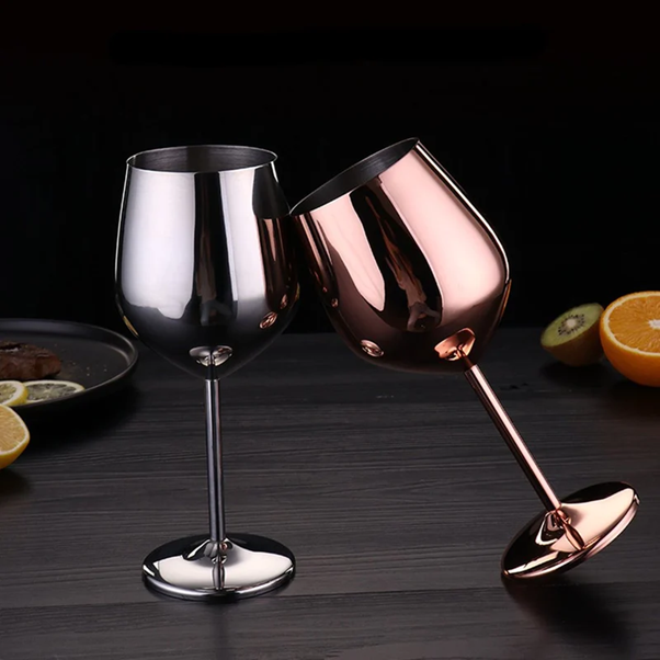 The Stainless Sipper | Stainless Steel Wine Glass