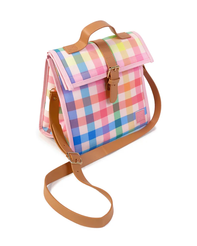 The Somewhere Co. Lunch Satchel w/ Shoulder Strap | Sugarplum