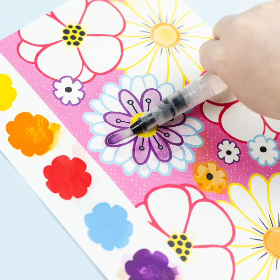 Tiger Tribe Paint A Picture Set | Butterflies And Flowers