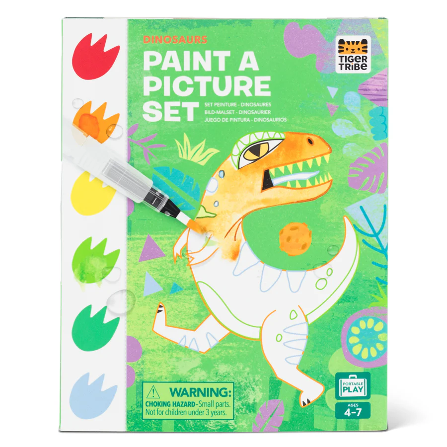 Tiger Tribe Paint A Picture Set | Dinosaurs