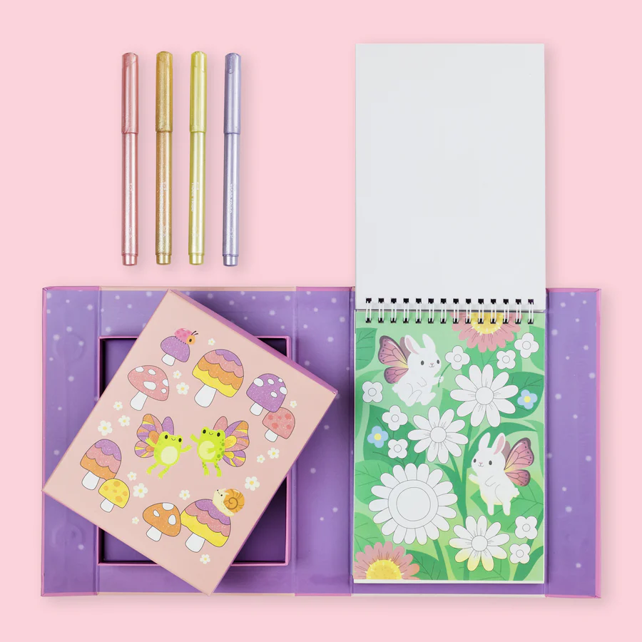 Tiger Tribe Colouring Set | Shimmer Little Fairy Land