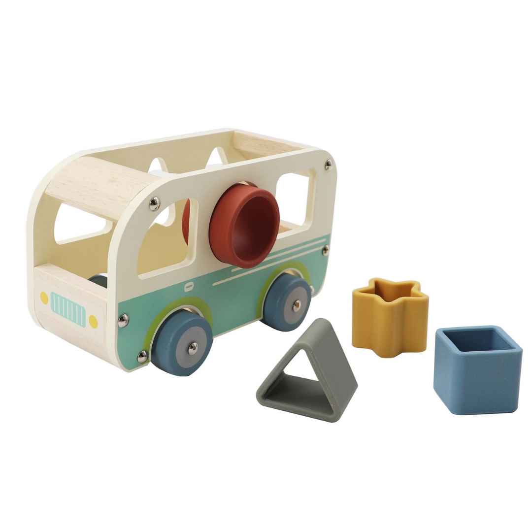 Kaper Kidz | EcoShape Wheelie Van Shape Sorter