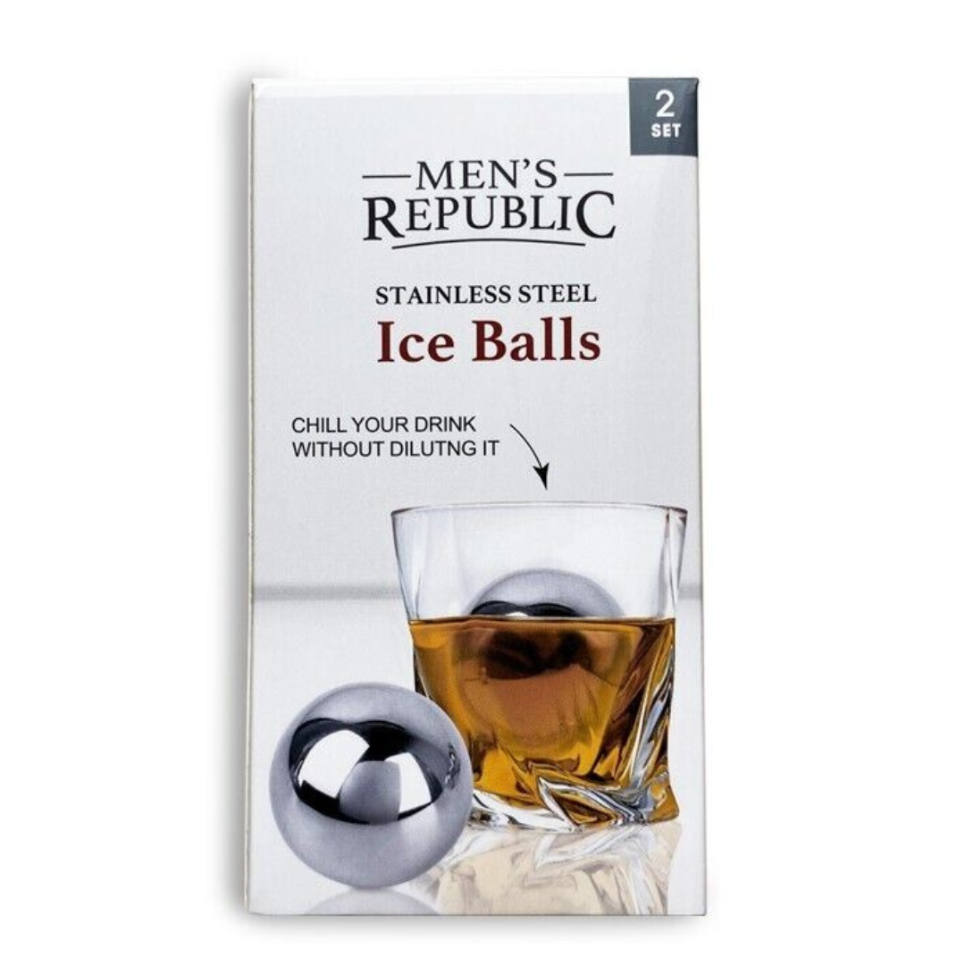 Men's Republic | Stainless Steel Ice Balls 2 pack