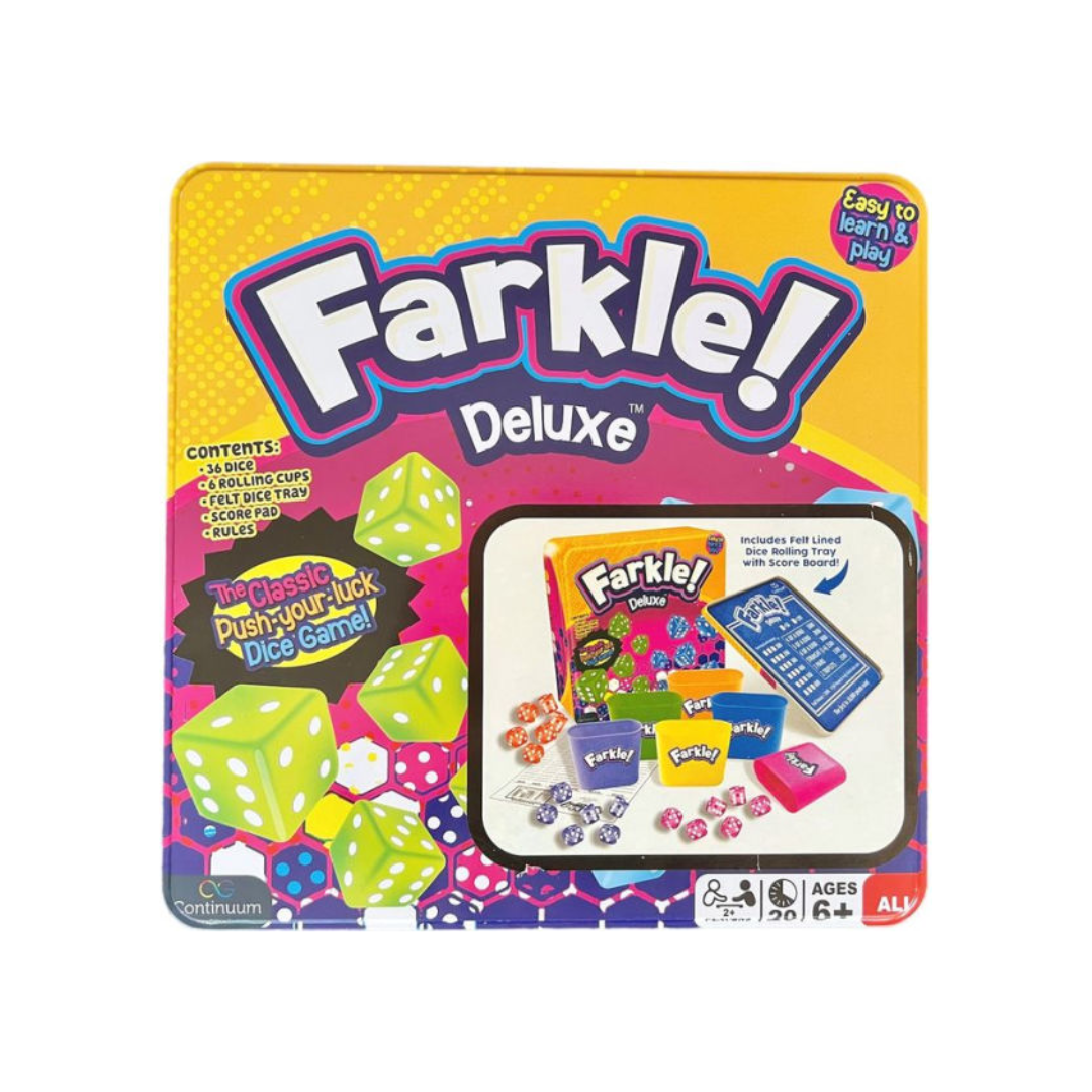 Farkle Deluxe | The Classic Push Your Luck Dice Game