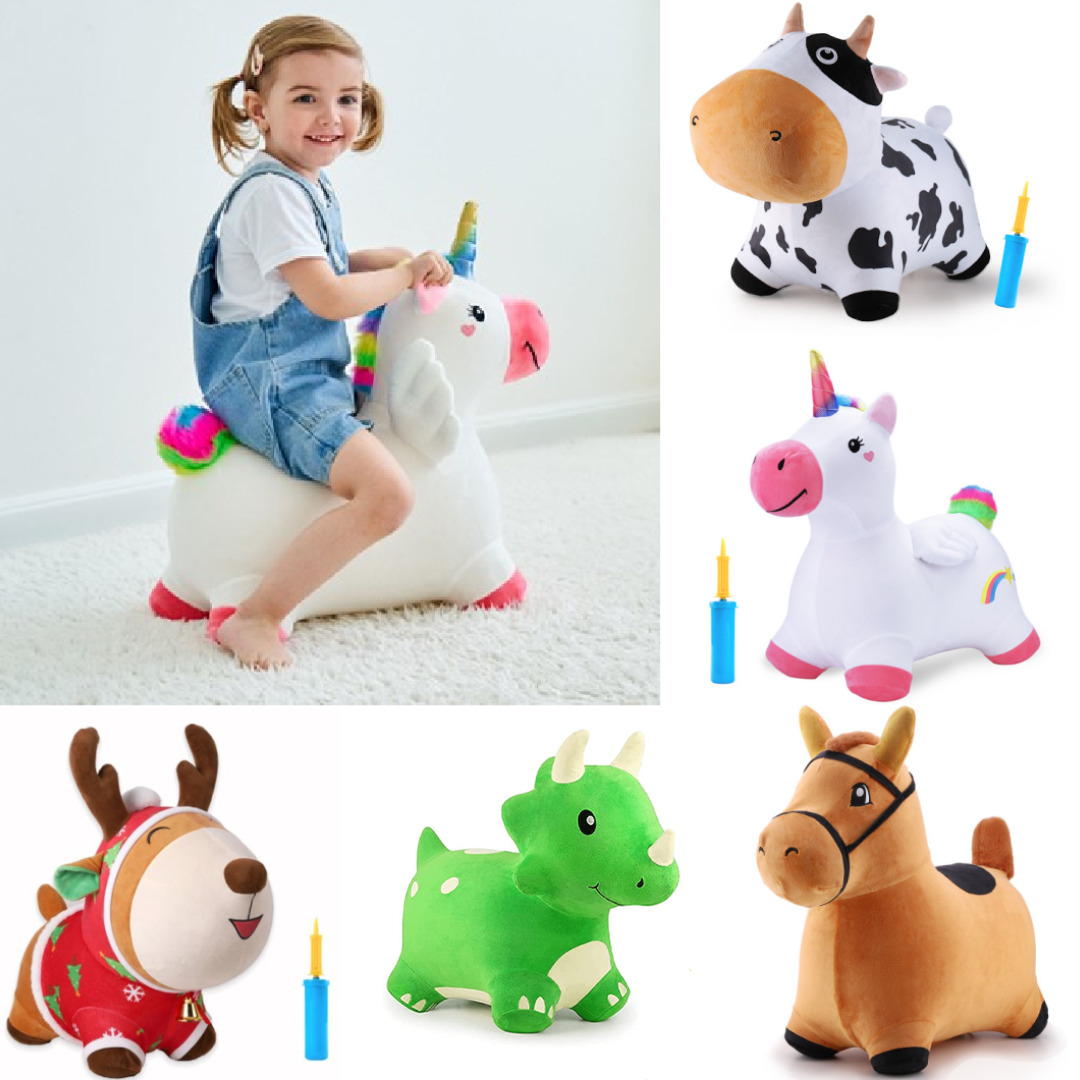 Bouncy Pals | Inflatable Plush Ride On