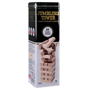 Jumbling Tower Game in Tin