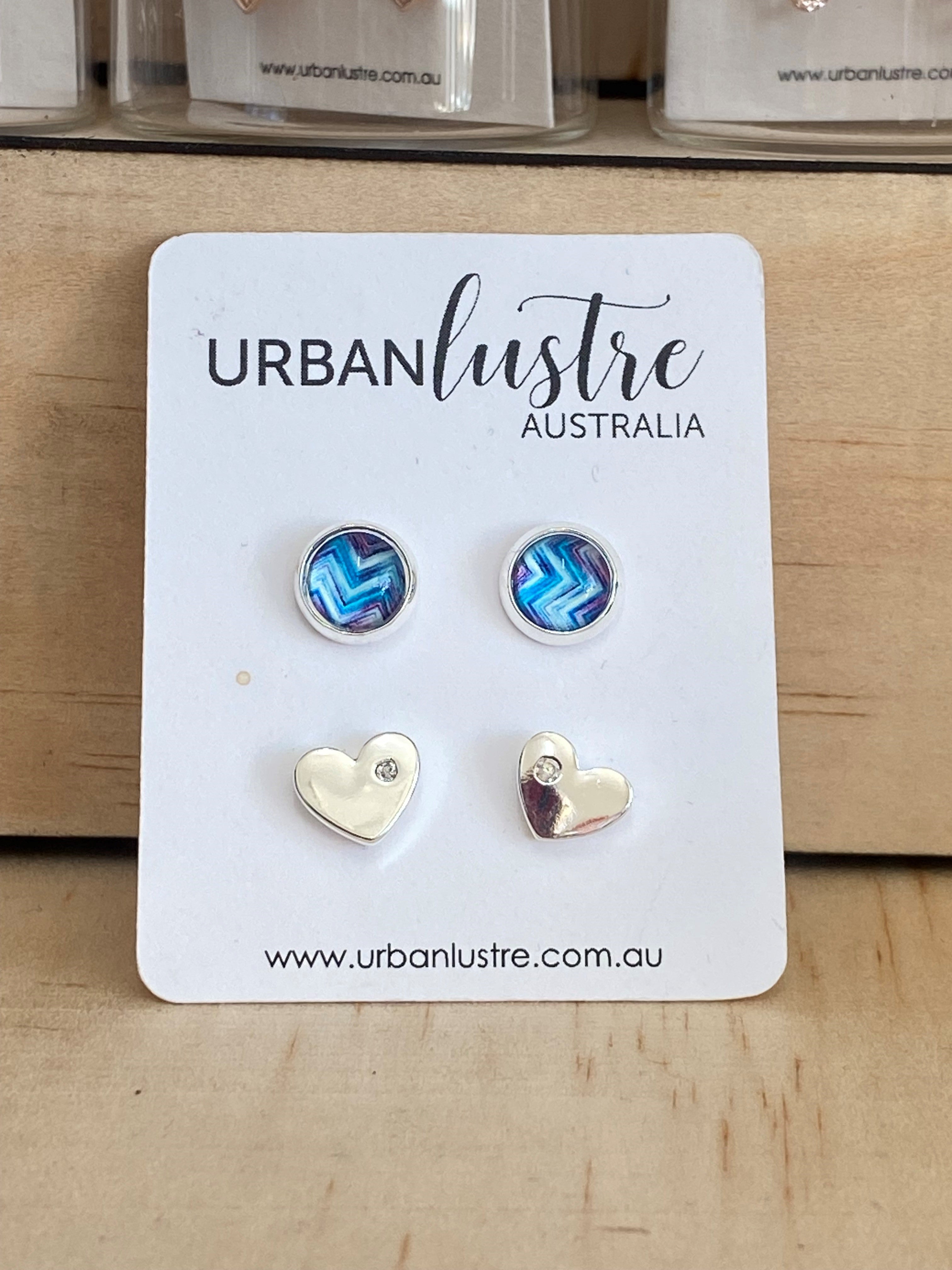 Urban Lustre Stud Earrings