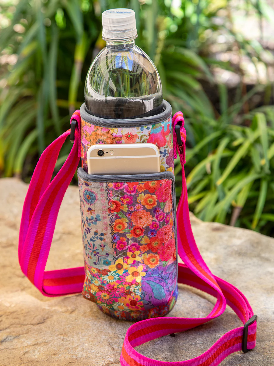 Insulated Water Bottle Carrier | Let's Just Go by Natural Life