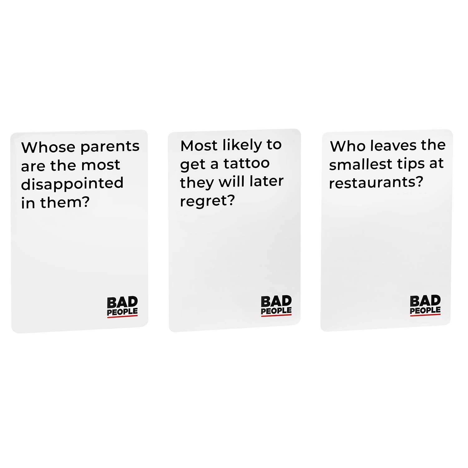 Bad People Party Game