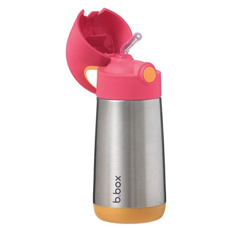 b.box 350ml Insulated Drink Bottle Bluey or Strawberry