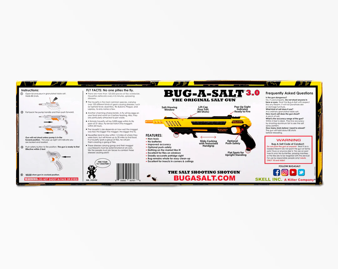 Bug-A-Salt 3.0 Bug Blaster | Yellow