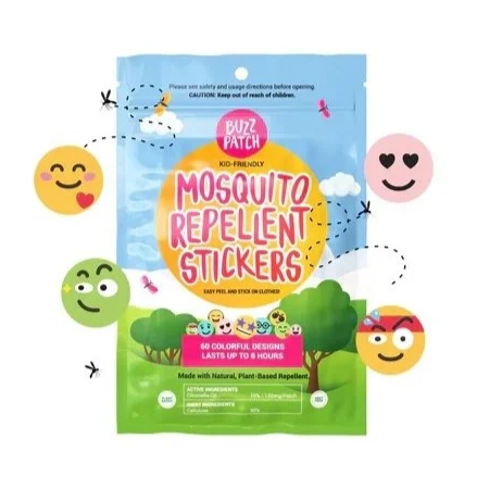 BuzzPatch Mosquito Repellent Stickers | 24 Pack