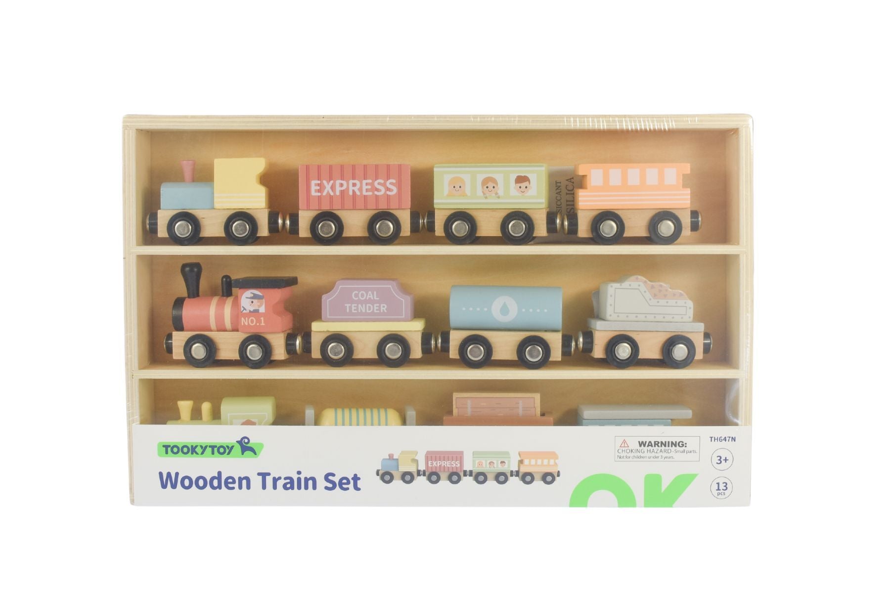 Wooden Train & Carriage Set | My Forest Friends