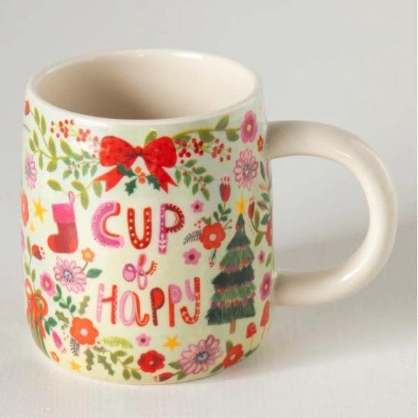 PRE ORDER Christmas | Cup of Happy Mug by Natural Life 116