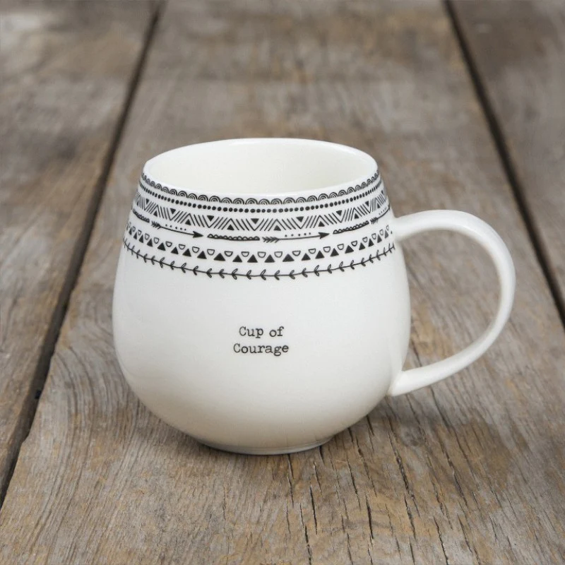 Cup of Message Mug by Natural  Life | Courage 251