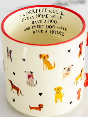 Every Dog Has A Home | Bungalow Mug by Natural Life 080