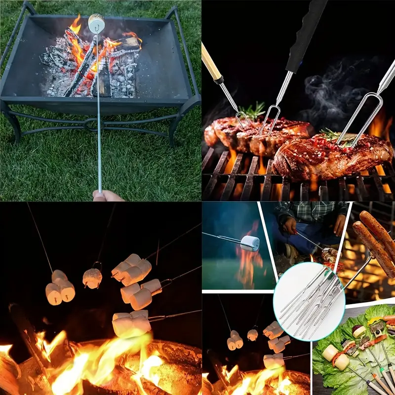 Telescopic Fork for Marshmallows & Campfires