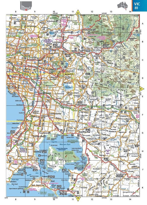 Hema Maps | Australia Road & 4WD Handy Atlas