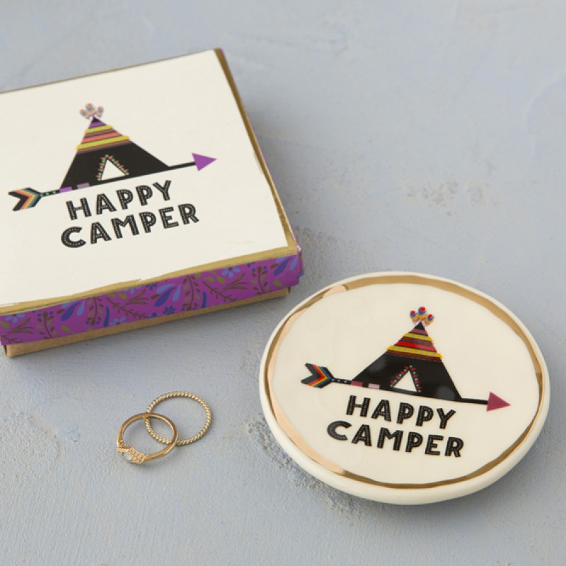 Happy Camper Trinket Dish by Natural Life