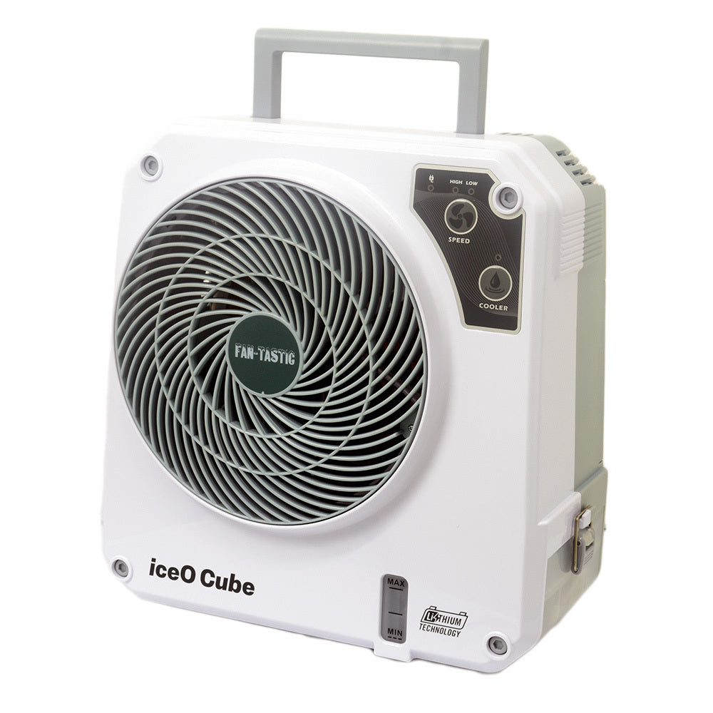 Fantastic IceOcube Lithium Portable Rechargable Evaporative Cooler 12v or 240v