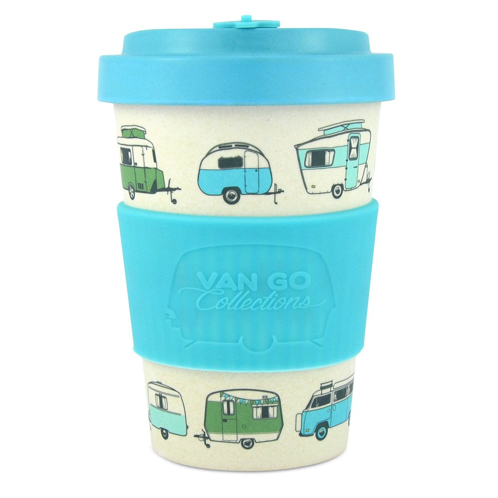 Van Go Bamboo Travel Mug | 400ml | Iconic Collection | Pale Blue