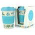 Van Go Bamboo Travel Mug | 400ml | Iconic Collection | Pale Blue