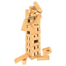 Jumbling Tower Game in Tin