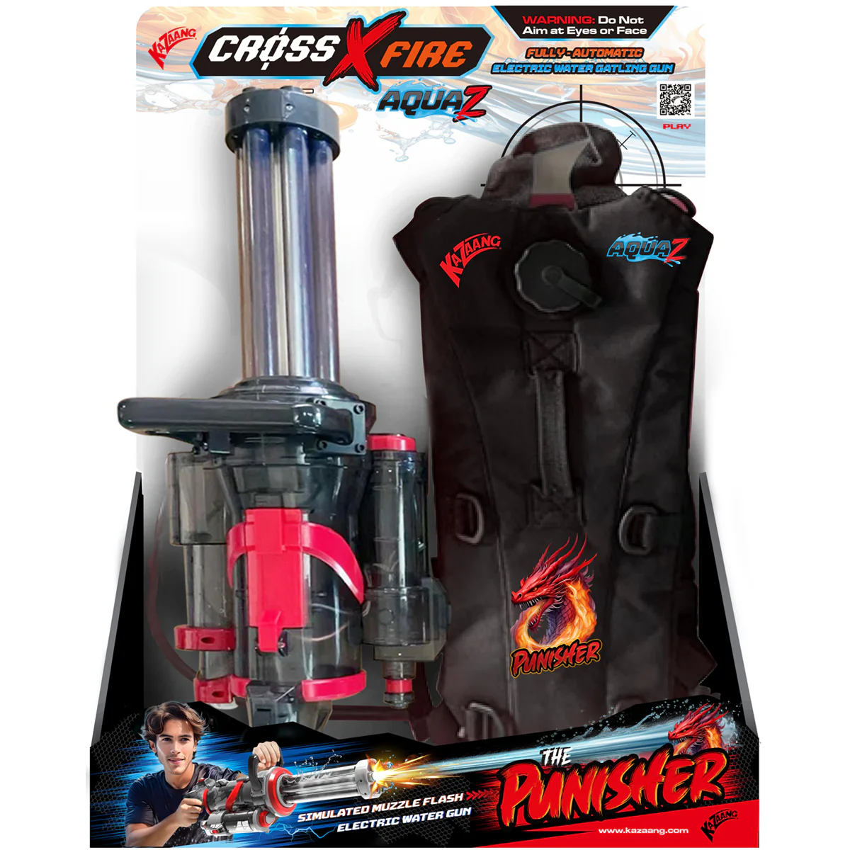 CrossXFire AquaZ | The Punisher Water Blaster