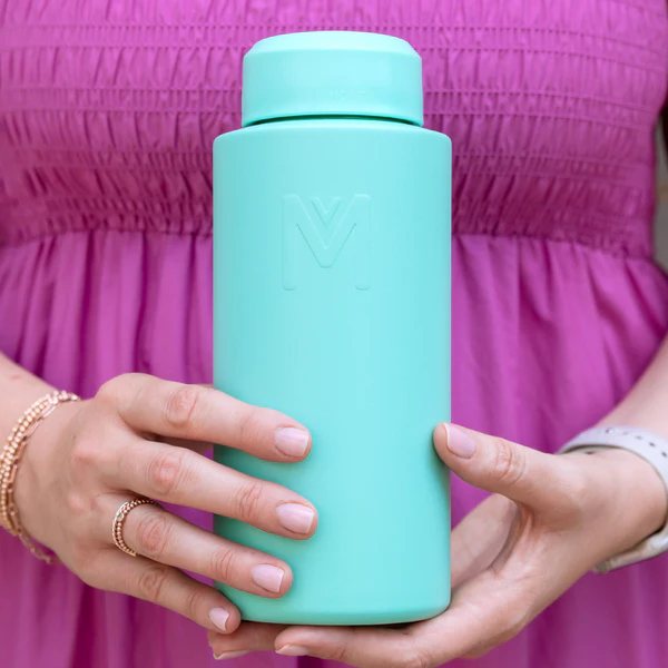 MontiiCo | Insulated Drink Bottle with Sipper Lid | 1 Litre