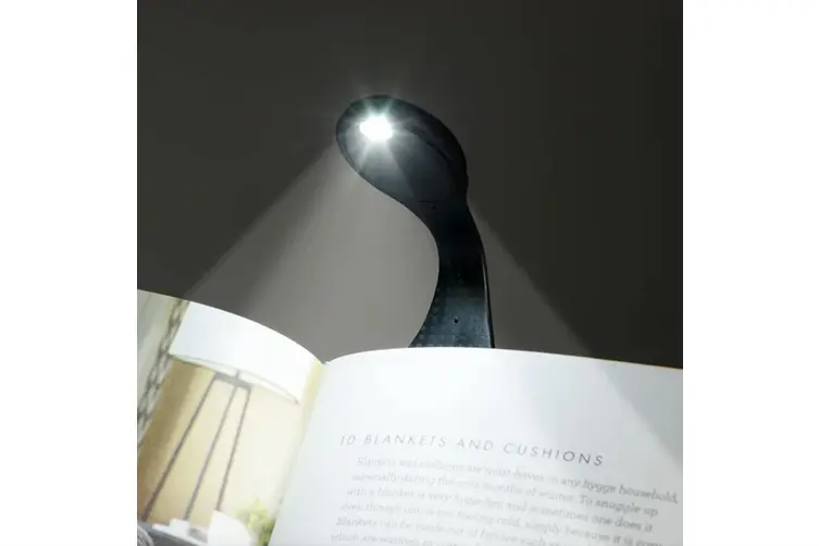 Flexilight | RECHARGABLE LED Book Light + Bookmark