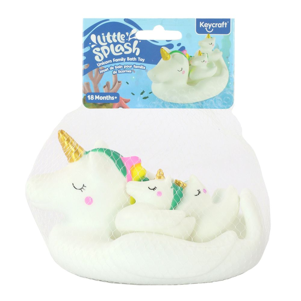 Little Splash | Unicorn Family Bath Toy