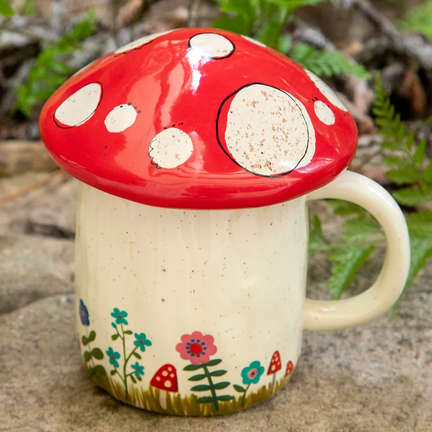 Mug With Lid by Natural Life 072