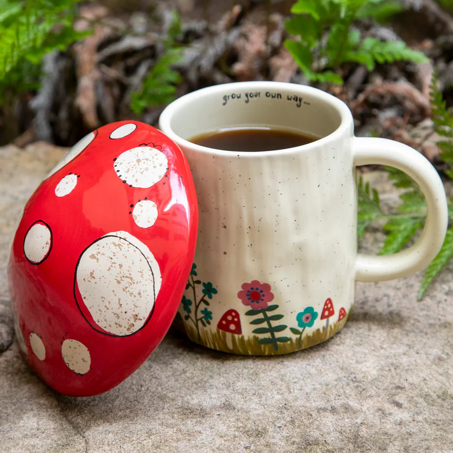 Mug With Lid by Natural Life 072