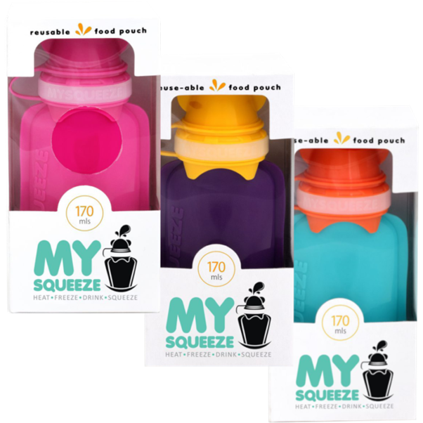 My Squeeze Food Pouch | Reusable Silicone 170ml