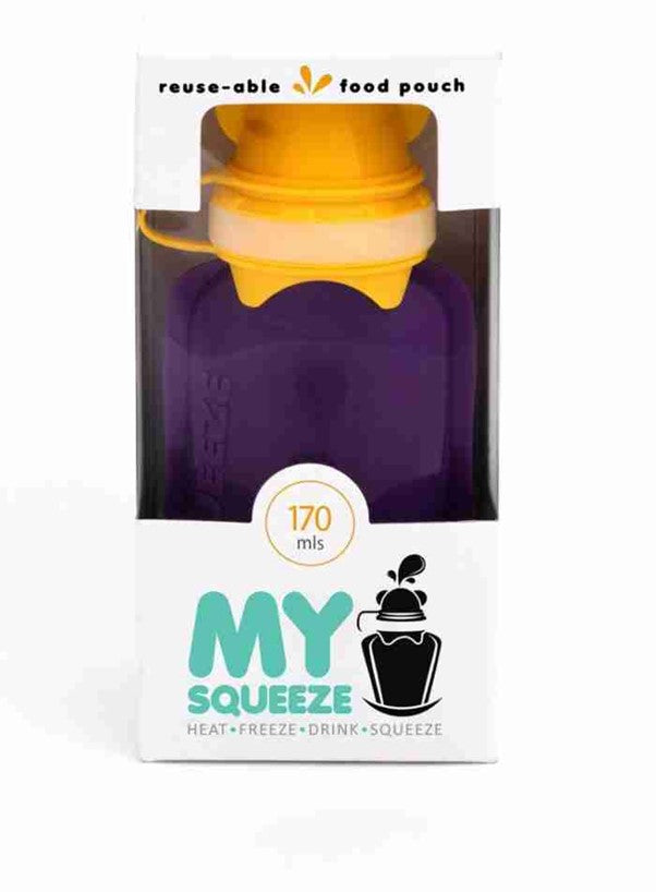 My Squeeze Food Pouch | Reusable Silicone 170ml