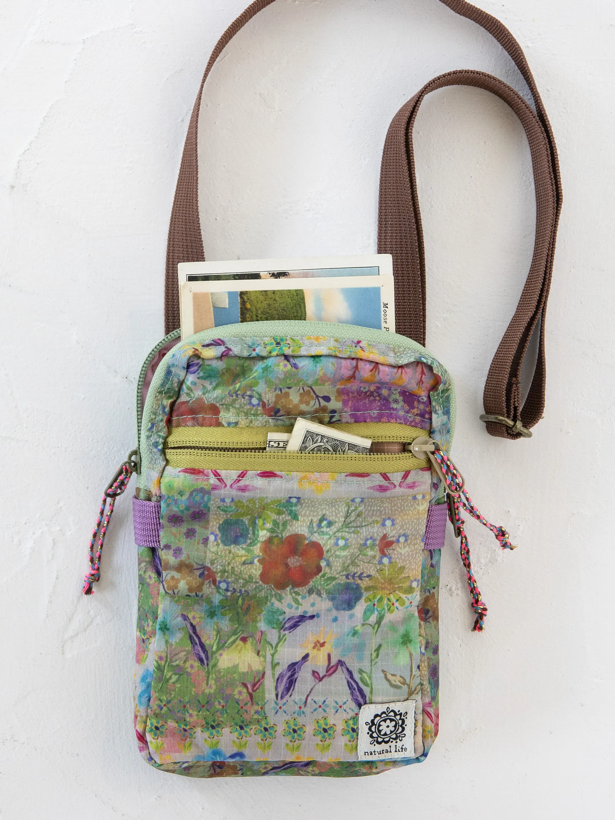 8-in-1 Pocket Crossbody Bag by Natural  Life