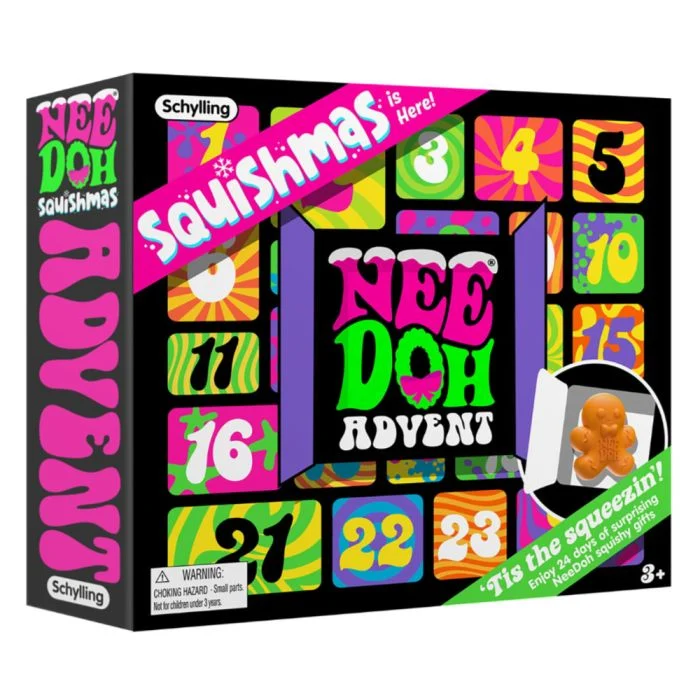 Schylling NeeDoh Squishmas Advent Calendar 2024