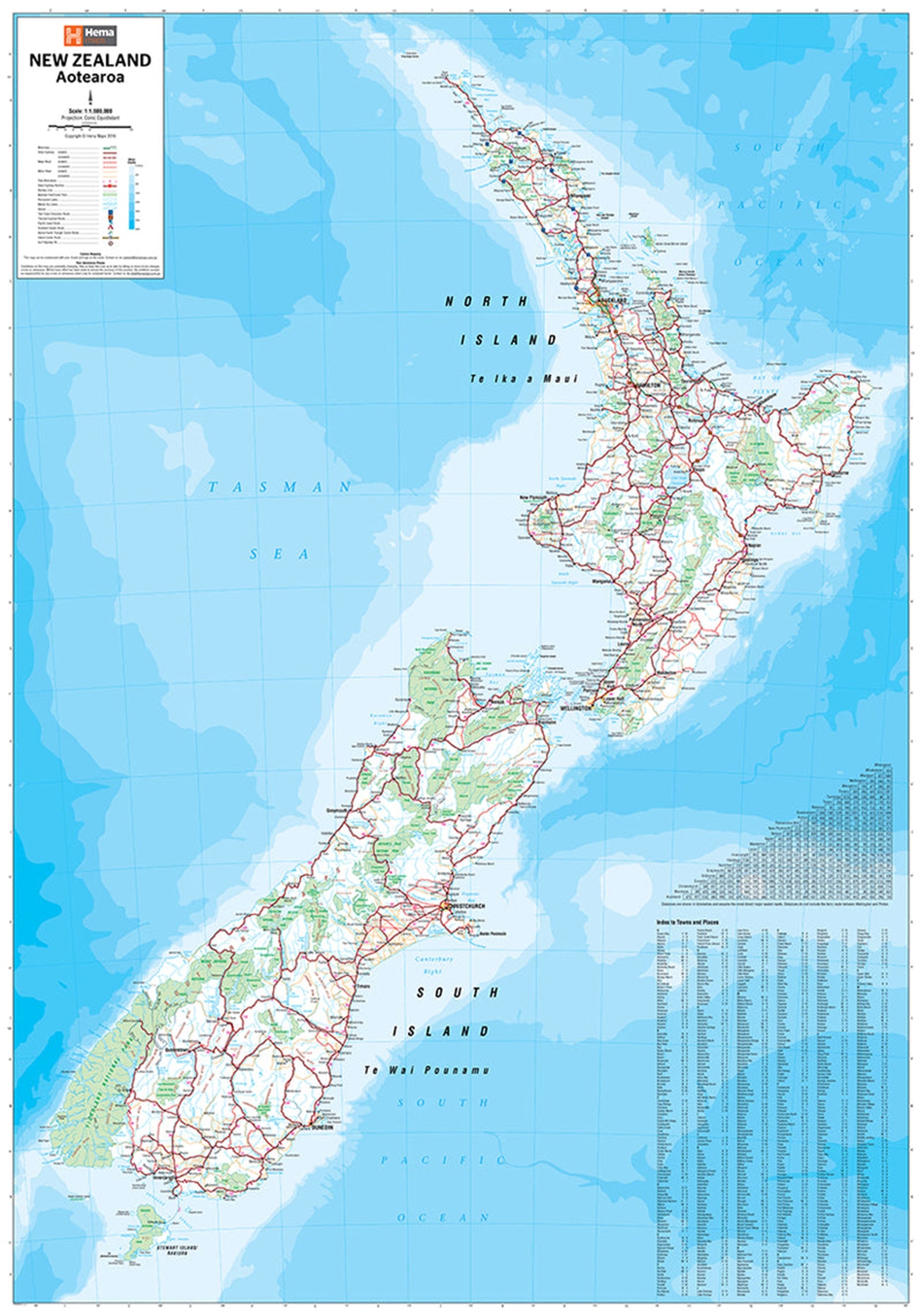 Hema Maps | New Zealand Aotearoa