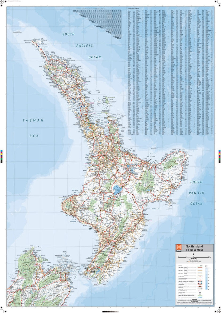 Hema Maps | New Zealand North Island Te Ika-a-Maui