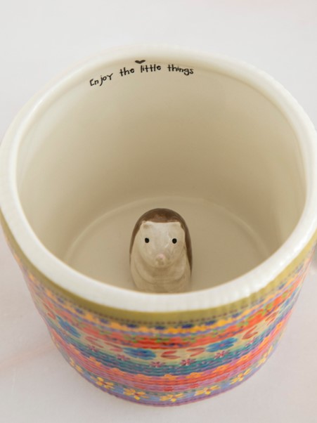 Hedgehog | Peekaboo Mug by Natural Life 458