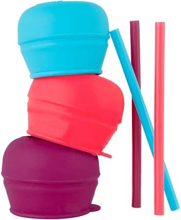 Boon SNUG Silicone Lids | Straw