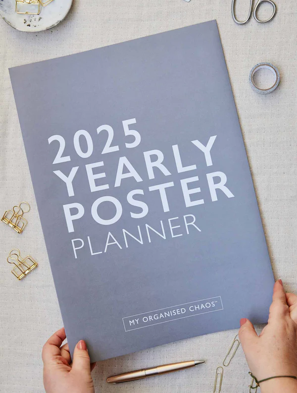 Write To Me | 2025 Yearly Poster Wall Planner